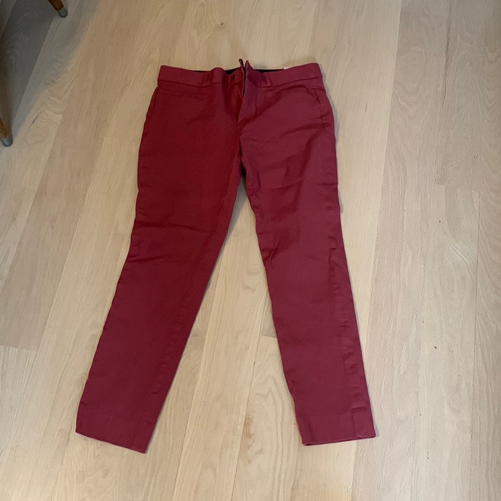 Banana republic size 4 Sloan curvy fit work pants - pink